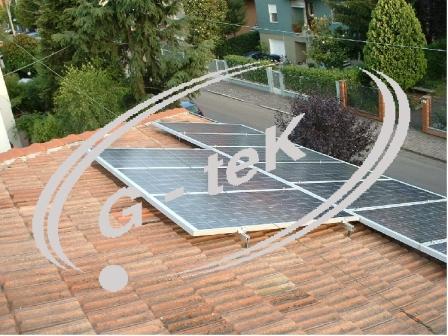 mini impianto Fotovoltaico in copertura