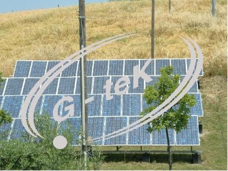 impianto Fotovoltaico realizzato a terreno
